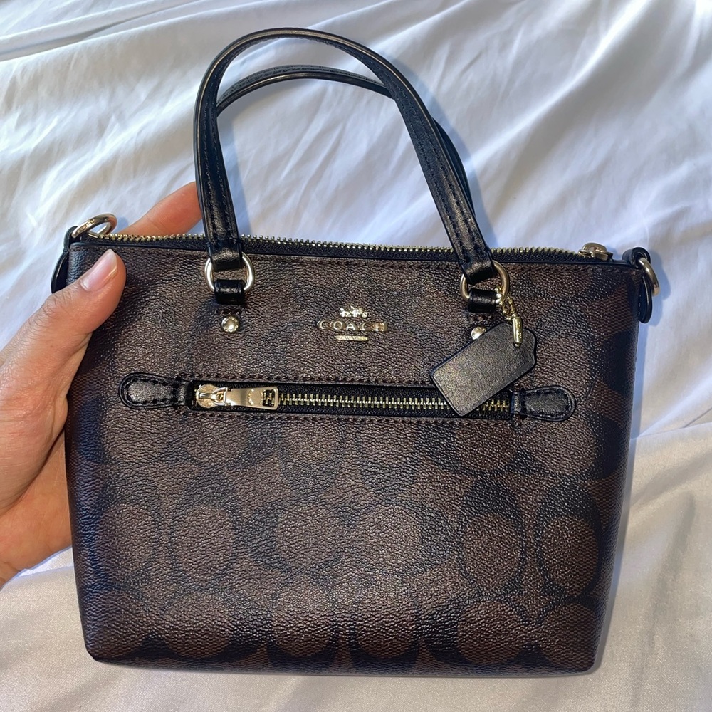Coach Mini Gallery tote crossbody
